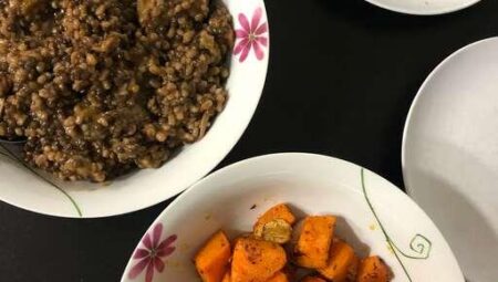 Barley and Mushrooms with Beans