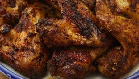 Dry Rub Air Fryer Chicken Wings