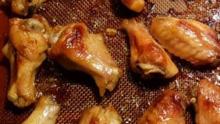 Krista’s Sticky Honey Garlic Wings