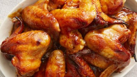 3-Ingredient Baked BBQ Chicken Wings