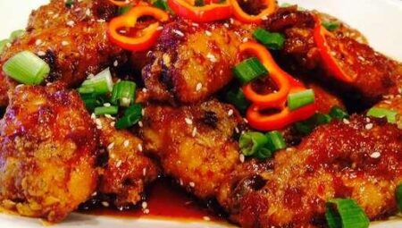 Garlic-Ginger Chicken Wings