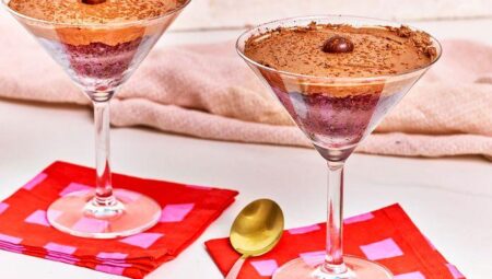 No Bake Espresso Martini Cheesecakes