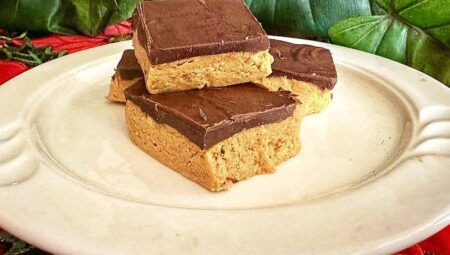 Chocolate Peanut Butter Protein Bars