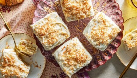 Coconut Dream Snack Cake