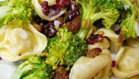 Broccoli and Tortellini Salad