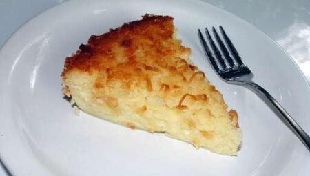 Impossible Coconut Pie