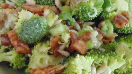 Broccoli and Bacon Salad