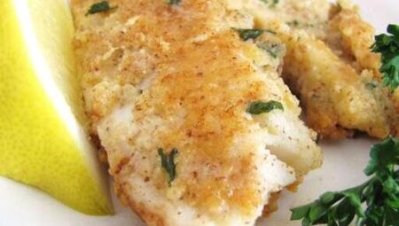 Almond-Crusted Tilapia