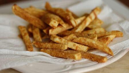 Crispy Coated Cajun Fries