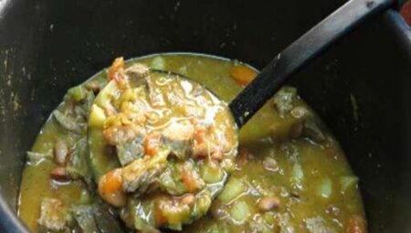 New Mexico Green Chile Brisket Stew