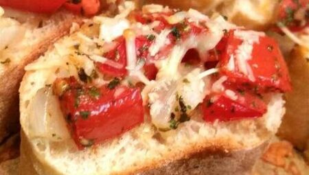 Ali’s Amazing Bruschetta