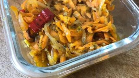 Russian Carrot Salad (Korean-Style)