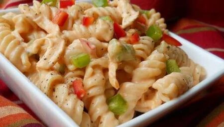 Buffalo Chicken Pasta Salad