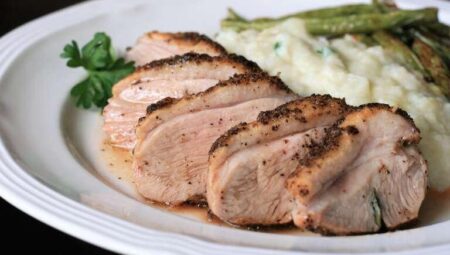 Garlic Roasted Duck Breast