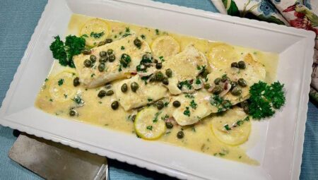 Cod Piccata