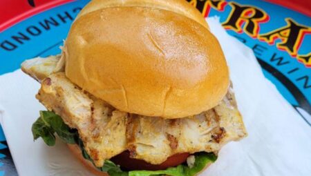 Grilled Rockfish Sandwich