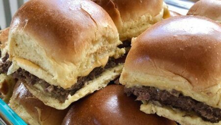 Almost White Castle Hamburgers