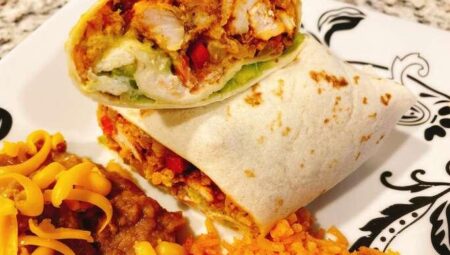 Chicken Fajita Burrito