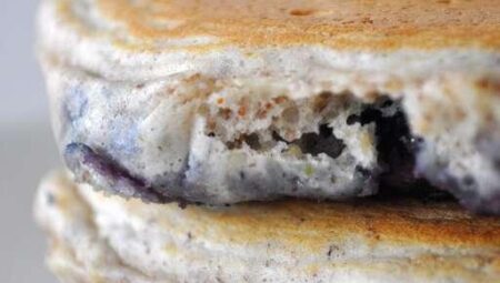 Blueberry Flax Pancakes