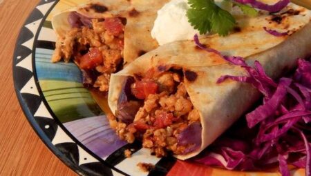 Ground Turkey Burritos That Will Fool Your Kids