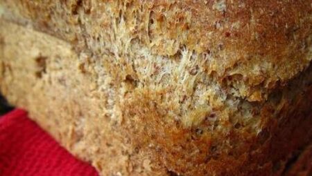 Wheat Bread with Flax Seed