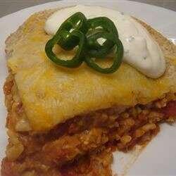 Vegetarian Burrito Casserole