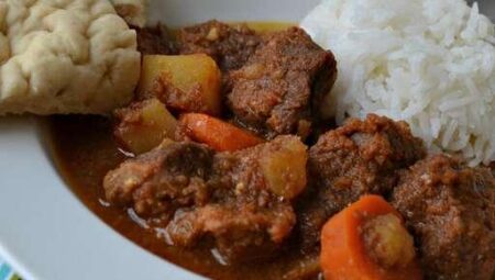 Pressure Cooker Goat Curry