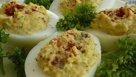 Kimberly’s Curried Deviled Eggs