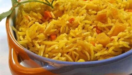 Apricot Almond Pilaf